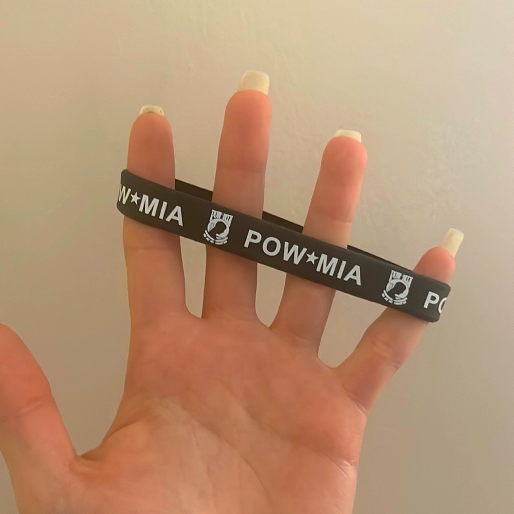 POW MIA You Are Not Forgotten Livestrong bracelet